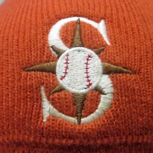 SEATTLE MARINERS Strickmütze Skullcap 1990er Baseball Logo MLB Skimütze - Bild 1 von 4