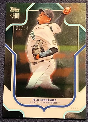 2023 Topps X J-Rod, The Show Out Collection, Felix Hernandez #30 Blue 39/44 - Image 1 of 3