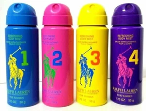 Ralph Lauren Big Pony 1.75 oz /50 g Travel Refreshing Body Mist Spray Collection - Picture 1 of 5