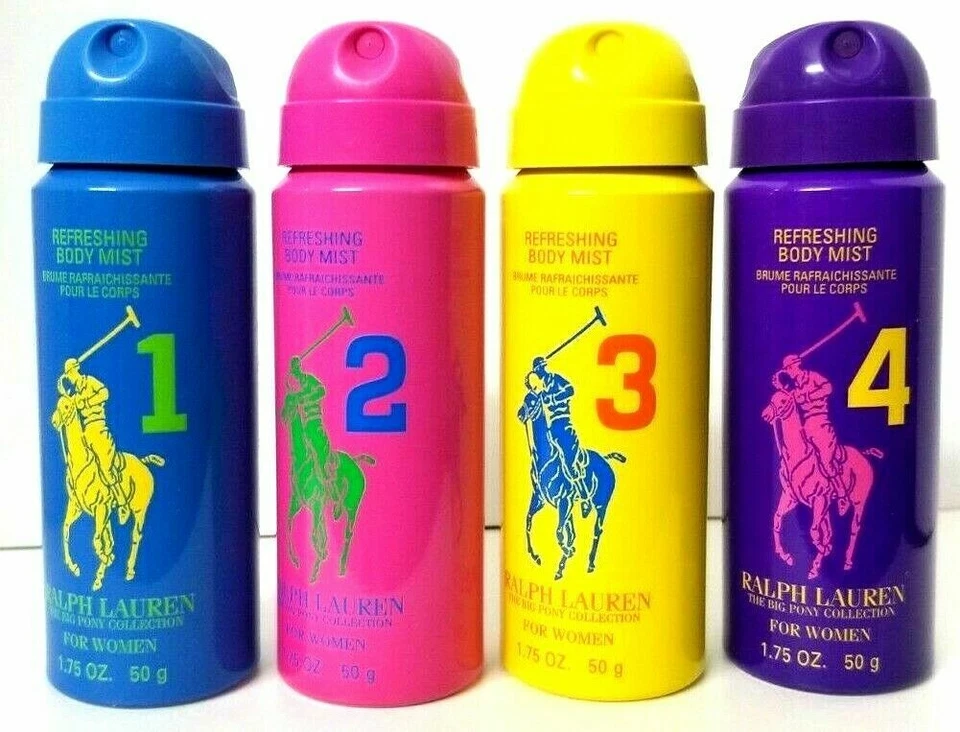 Ralph Lauren Big Pony 1.75 oz /50 g Travel Refreshing Body Mist Spray Collection - Image 1 of 1