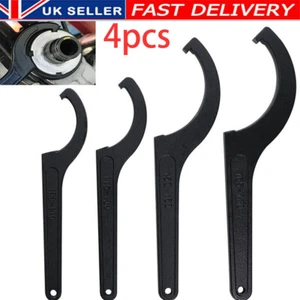 4x Heavy Duty Metal Motorcycle Shock Absorber C Spanner Wrench Bike Repair Tool - Picture 1 of 11