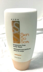 Avon Skin So Soft Body Wash Fragrance Free Soft & Pure 8 fl.oz. - Picture 1 of 4
