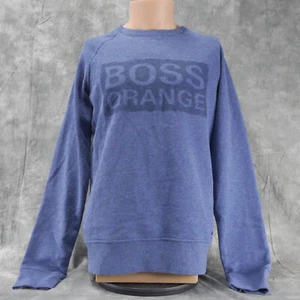 NWT Boss for Hugo Boss BLUE BOSS ORANGE SWEATSHIRT 50270643 WACCE MEDIUM 50217 - Picture 1 of 5