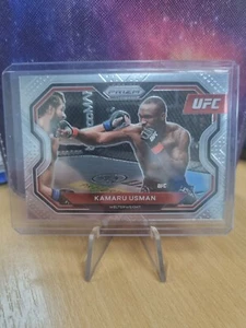 Kamaru Usman 2021 Panini Prizm UFC Base Card #151 GOAT Champ - Bild 1 von 2