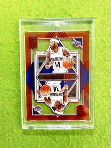 Brandon Ingram CLEAR ASIA RED SSP ELITE DECK CARD PELICANS SP 2022 MAKE AN OFFER - Picture 1 of 24