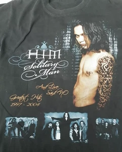 HIM Banda Álbum Camiseta Negra Manga Corta Todas las Tallas S a 5Xl - Imagen 1 de 3
