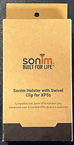 GENUINE SONIM Holster with Swivel Clip for Sonim XP5s Black - Picture 1 of 3