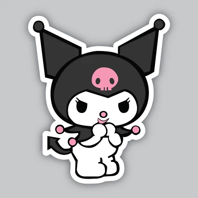 NINTENDO Kuromi Vinyl Sticker/Decal - Cartoon -Hello Kitty -Japanese Anime -Kawaii -Cute