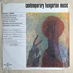 ISTVAN LANG Contemporary Hungarian Music 1971 Vinyl LP Hungaroton SLPX 11523 VG+ - Picture 1 of 4