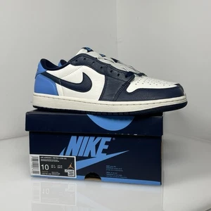 Nike Air Jordan 1 Retro Low OG 'Obsidian UNC' CZ0790-400 Uomo Taglia 10 - Foto 1 di 9