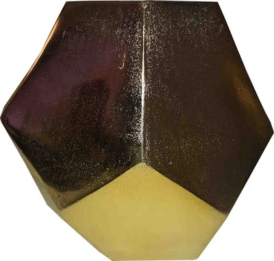 Alu Vase Gold 32cm - Bild 1 von 4