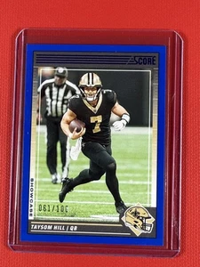 2024 Score Taysom Hill #204 - Showcase Parallel (61/100) - Picture 1 of 2
