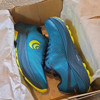 Кроссовки беговые Topo Athletic Ultraventure 3 Trail синие лайм мужские размер 9 - Изображение 1 из 4