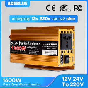 Inverter 12V 220V Pure Sine Wave 1600W-3000W Transformer Convert Multi-Function - Picture 1 of 20