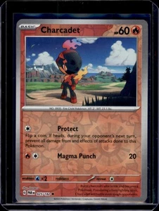 Charcadet SV04: Paradox Rift Pokémon 025/182 Reverse Holo NM+ - Picture 1 of 2