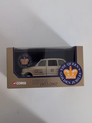 Corgi The Queen's Golden Jubilee 2002 Taxi 1:36 Boxed Excellent - Image 1 of 4