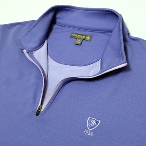 PETER MILLAR Crown Sport Sedgefield Country Club NC 1/4 Zip Pullover Mens MEDIUM - Picture 1 of 9