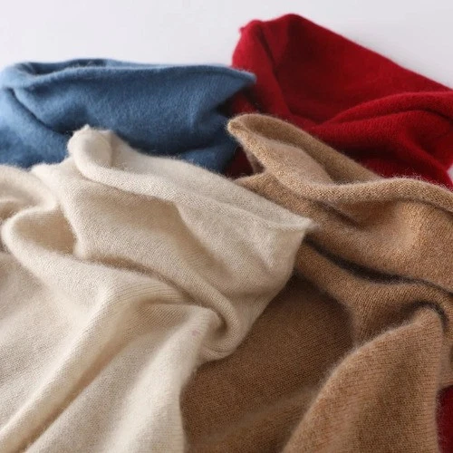 Autumn Hot Thick Sweaters Neck Knitted Round Neck Ladies Sweaters Striped Soft  - Image 1 of 4