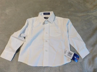 Izod Boy's White Dress Shirt Size 2T NWT - Изображение 1 из 4