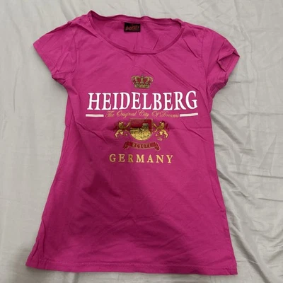 Camiseta Heidelberg Alemania Vintage Talla S Mujer Foto 1 de 2
