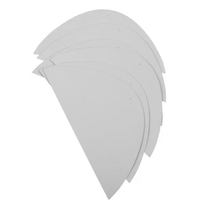 Inserciones modeladoras de sombreros de cartón 100 un. para sombrero tejido gorro forro de soporte interior - Imagen 1 de 12