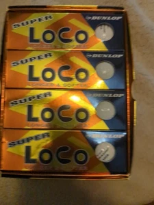 Dunlop Loco Low Compression Golf Balls, 4 Packs of 3 Balls, Crazy Long, Not Used - Picture 1 of 3