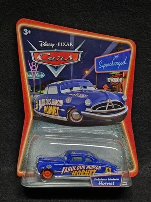 Disney Pixar Cars Supercharged Fabulous Hudson Hornet - Red Rim - Image 1 of 2