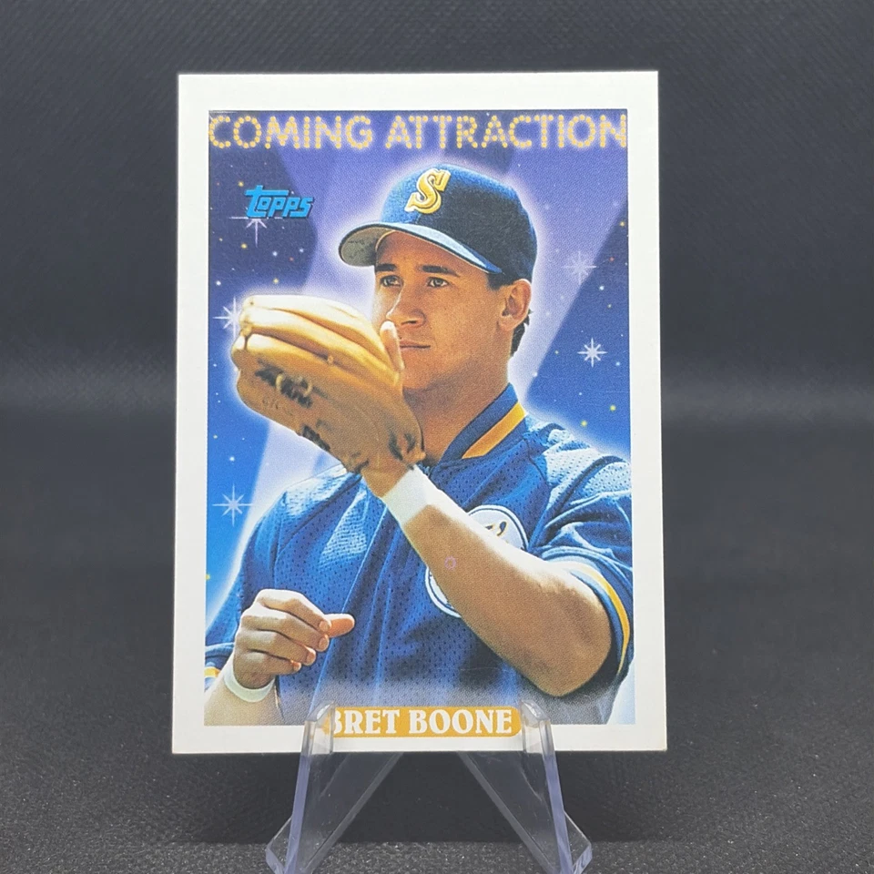 1993 Topps #808 Bret Boone Baseball Card - Image 1 of 1