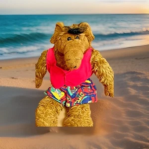 Toy Alf Big Vintage Alf Plush Doll Collectible 90s Original TV Show Memorabilia - Picture 1 of 10