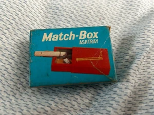 Match-Box Pocket Ashtray Vintage Model No. 8182, Made in Hong Kong, 1974 - Picture 1 of 5