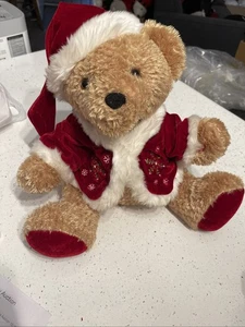 Dan Dee Navidad Papá Noel Oso Canta Invierno País de las Maravillas Movimientos y Canta 12" - Imagen 1 de 7