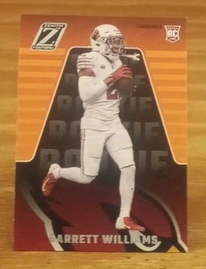 2023 Panini Zenith RC Garrett Williams Arizona Cardinals - Picture 1 of 3