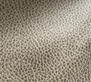 Gray/Brown Pebbled Faux Leather Vinyl Fabric Upholstery  Material by 5 Yards - Picture 1 of 3