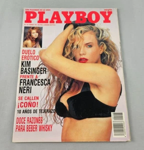 Vintage Playboy Spain February 1991 Kim Basinger / Cristy Thom - Picture 1 of 2