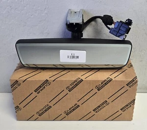 NEW 2022 23 24 2025 Subaru Solterra Toyota BZ4X Rear View Mirror OEM 87840-0W270 - Picture 1 of 4