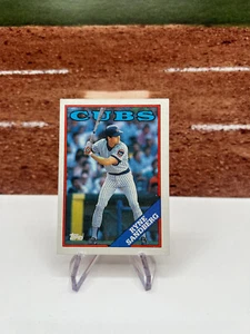1988 Topps Ryne Sandberg #10 Cubs - Bild 1 von 2