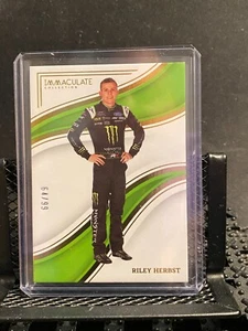 Riley Herbst 2023 Chronicles - Immaculate Gold #64/99 Card # 21 - Picture 1 of 2