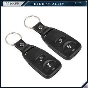 For Hyundai Santa Fe 2007 2008 2009 2010 2011 2012 2Pcs Remote Car Key Fob - Picture 1 of 5