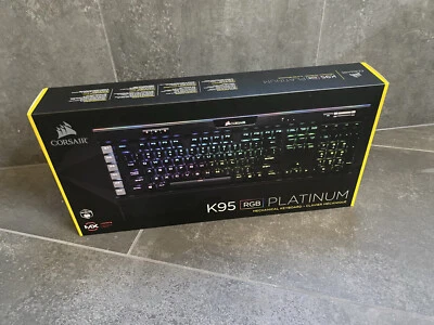Corsair K95 RGB Platinum NA Layout / OVP / Neu - Bild 1 von 4