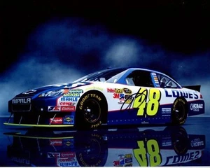 Foto de NASCAR 8x10 firmada autografiada por Jimmie Johnson - Imagen 1 de 1