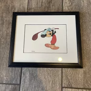 WALT DISNEY MICKEY MOUSE CANINE CADDY GERAHMT LIMITED EDITION SERICEL GOLF - Bild 1 von 4