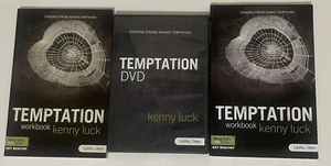 Temptation Standing Strong DVD Workbooks Kenny Luck Lifeway Men Study Leader Kit - Picture 1 of 13