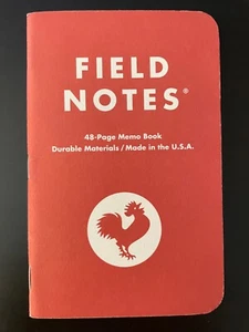 FIELD NOTES - Tournament of Books 2015 (ROOSTER) Ruled & Rare! - Picture 1 of 3