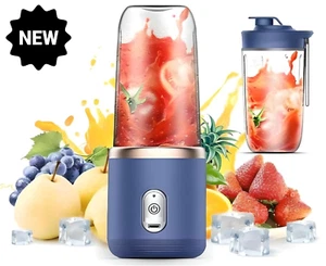 Portable Juicer Smoothie Blender USB Rechargeable Juicer 400ML Mixing Machine - Picture 1 of 7