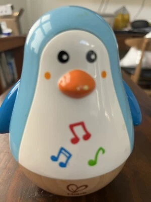 Hape Musical Penguin Wobbler - Image 1 of 4