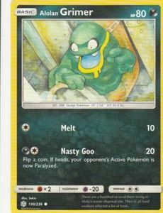 Alolan Grimer 130/236 Pokemon Cosmic Eclipse - Picture 1 of 2