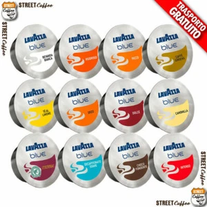 300 CAPSULE CAFFE' LAVAZZA BLUE BLU DOLCE RICCO INTENSO DEK TE' A SCELTA CIALDE - Foto 1 di 1