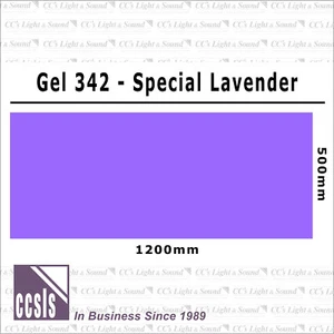 Clear Color 342 Filter Sheet - Special Lavender - Bild 1 von 2