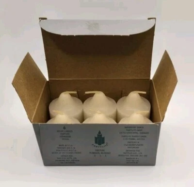 Party Lite Holiday Spices V0639 Blanco Retirado EE. UU. 6 Votivos Foto 1 de 3