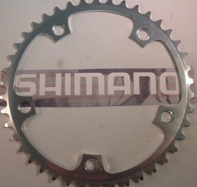 Shimano Dura Ace 42Tx 130BCD FC-7400 Road SG Chainring-NEW/NOS 6/7/8/9-Spd- Mint - Image 1 of 4